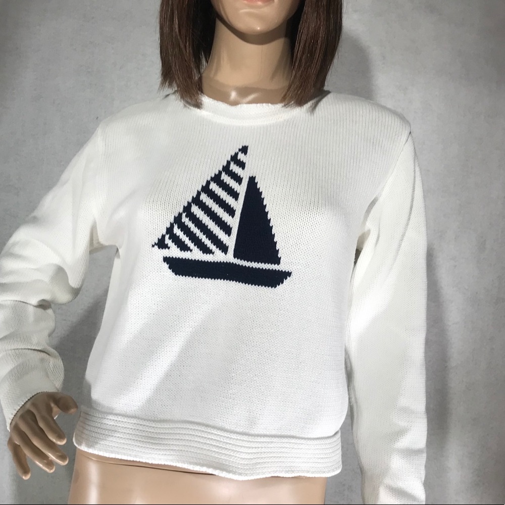 Liz Sport Petite | Cotton Sweater
